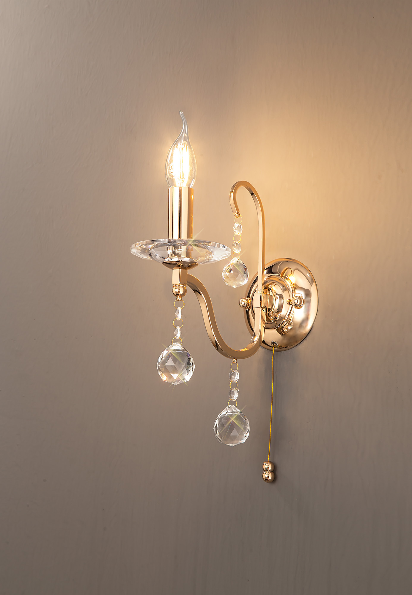 Bianco French Gold Crystal Wall Lights Diyas Armed Wall Lights Bianco French Gold Crystal Wall Lights Diyas Armed Wall Lights
